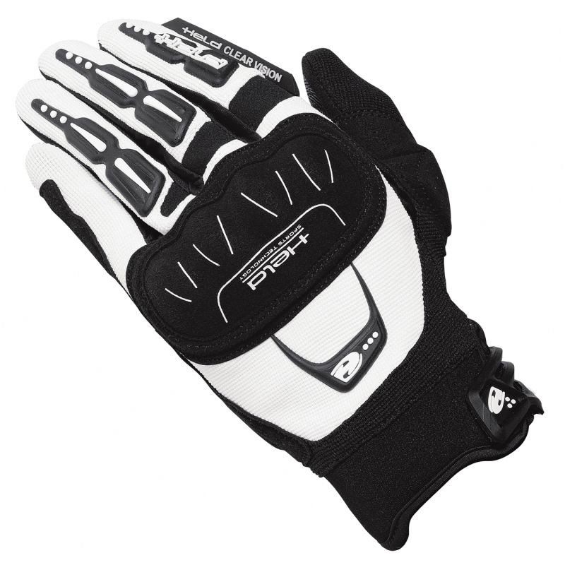 HELD HANDSCHUH BACKFLIP WEIß/SCHWARZ HELD HANDSCHUH BACKFLIP WEIß/SCHWARZ