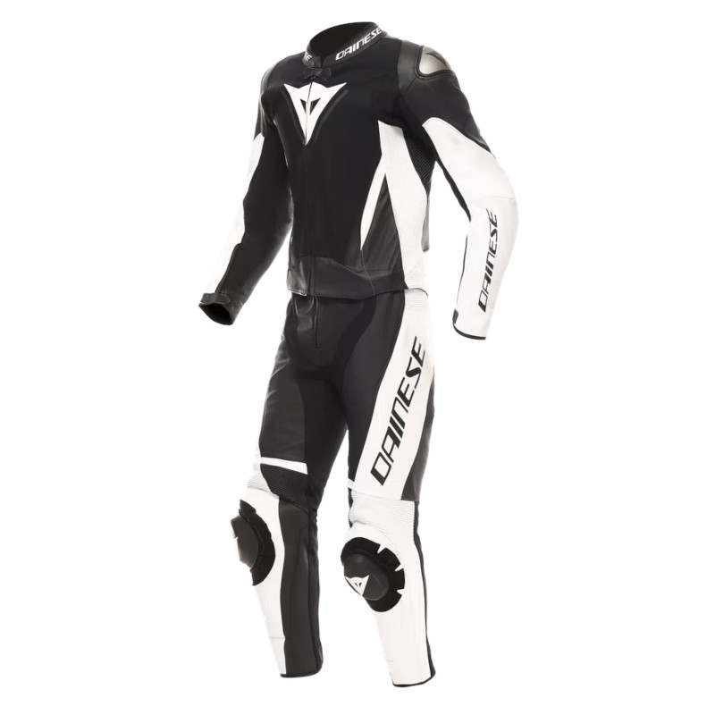 DAINESE DEMON SPRINT 2PC LEDERKOMBI SCHWARZ/WEIß/WEIß