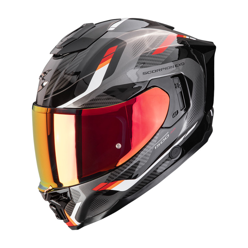 SCORPION EXO-1500 AIR SLEEK SCHWARZ/ROT