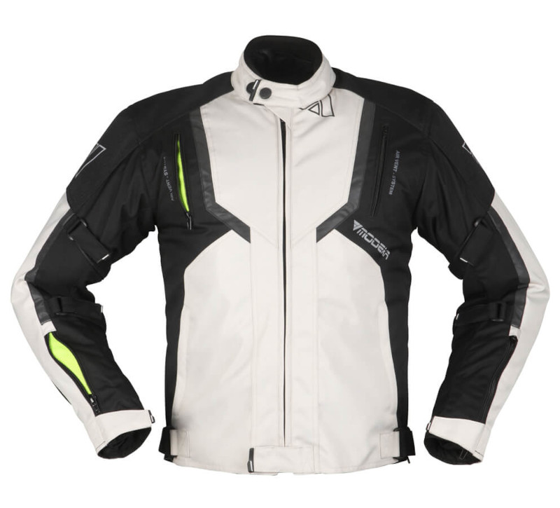 MODEKA ELOY JACKE HELLGRAU/SCHWARZ