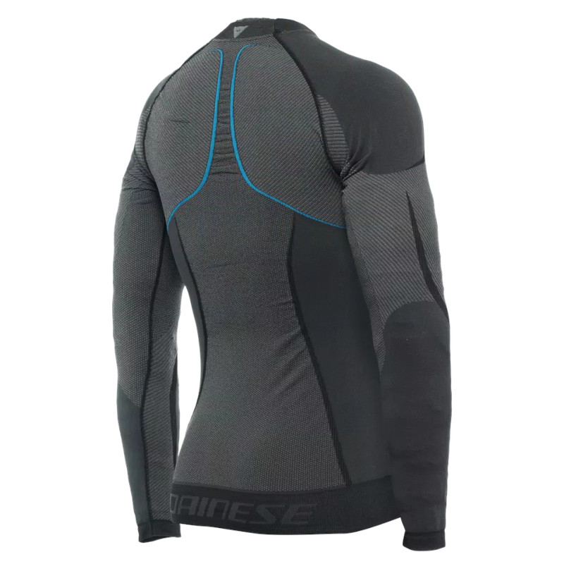 DAINESE DRY LS FUNKTIONSSHIRT SCHWARZ/BLAU