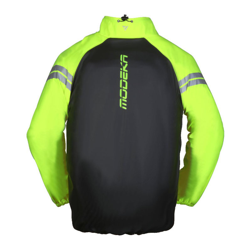 MODEKA FLEX DRY REGENJACKE SCHWARZ/GELB