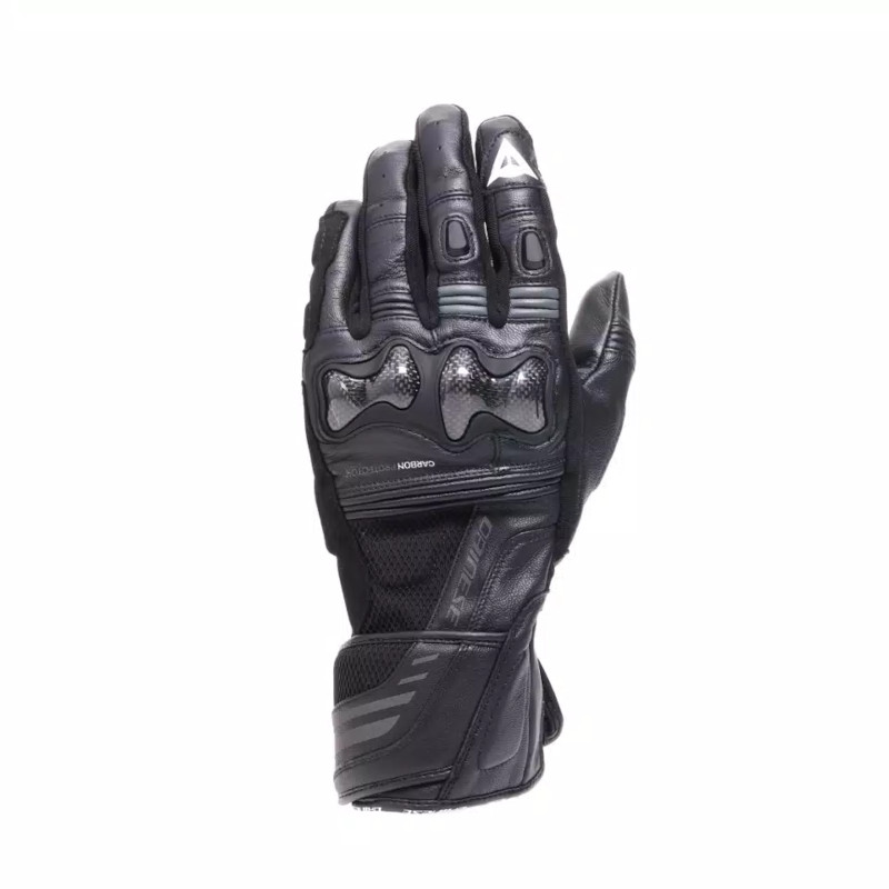 DAINESE REACTO CARBON LONG HANDSCHUHE SCHWARZ/ANTHRAZIT