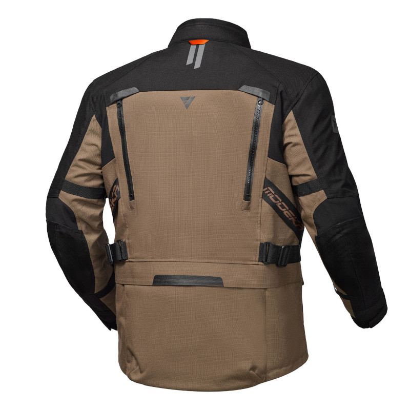 MODEKA ATLAZ JACKE SAFARI/SCHWARZ
