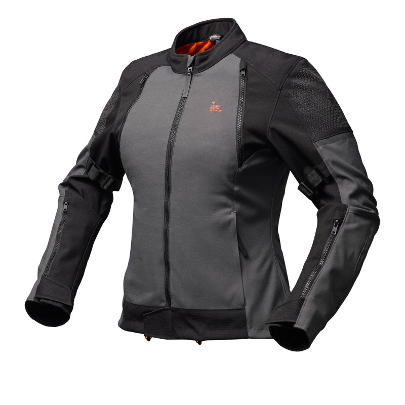 MODEKA MUVA LADY JACKE DUNKELGRAU/SCHWARZ