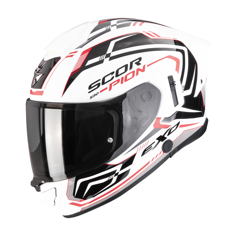 SCORPION EXO-530 AIR SLOPE WEISS/SCHWARZ/ROT