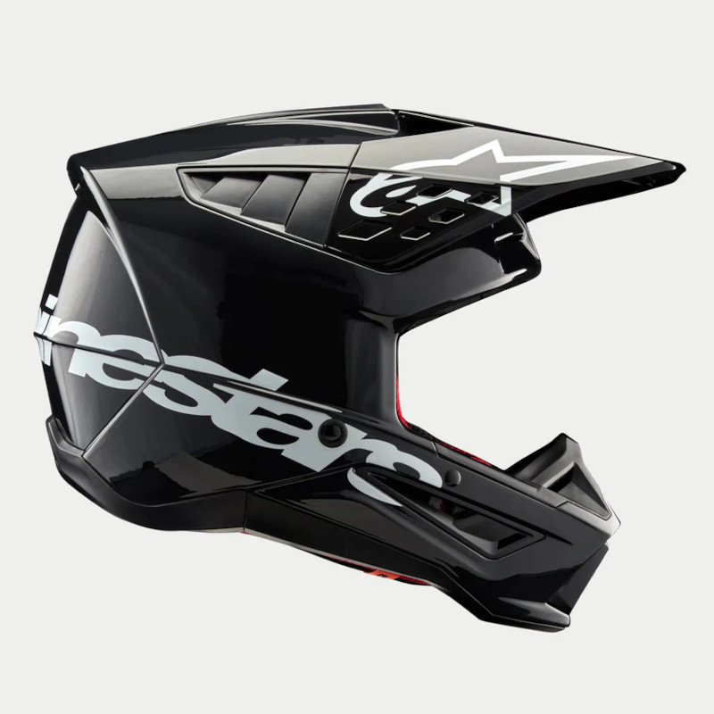 ALPINESTARS S-M5 CORP HELM ECE 22.06 SCHWARZ/DUNKELGRAU