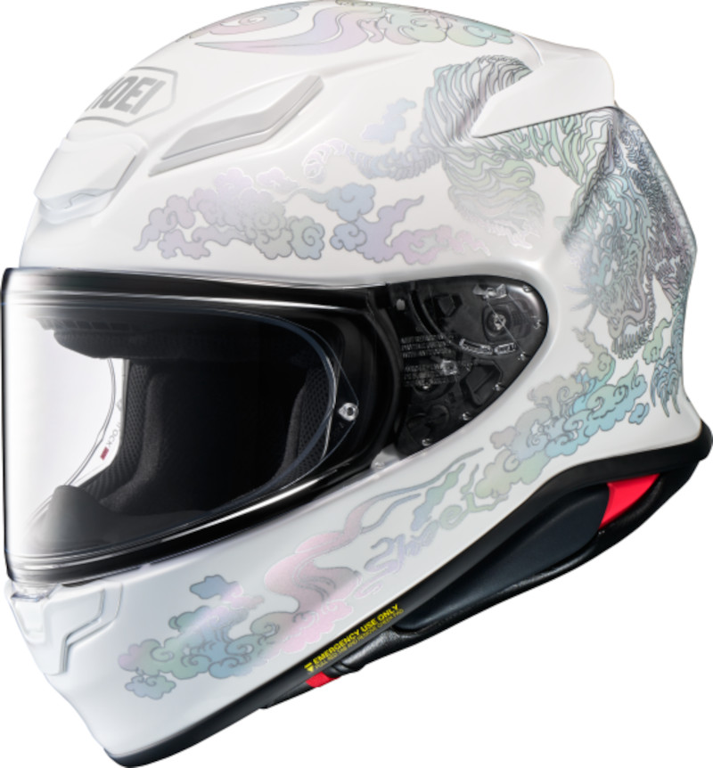 SHOEI NXR 2 FEARLESS TC-6 WEISS/GRAU