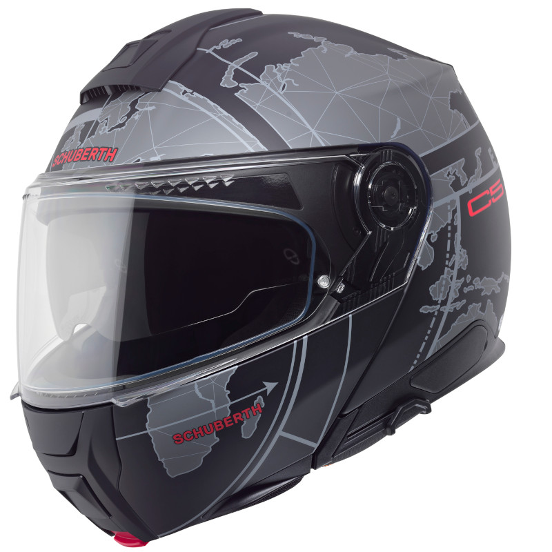 SCHUBERTH C5 GLOBE SCHWARZ MATT/SCHWARZ/GRAU