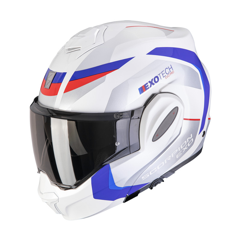 SCORPION EXO-TECH EVO PRO ACUTI WEISS/BLAU/ROT