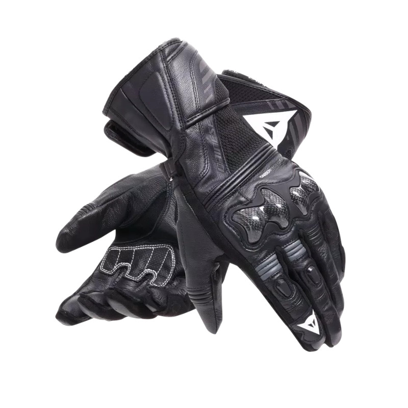 DAINESE REACTO CARBON LONG HANDSCHUHE SCHWARZ/ANTHRAZIT