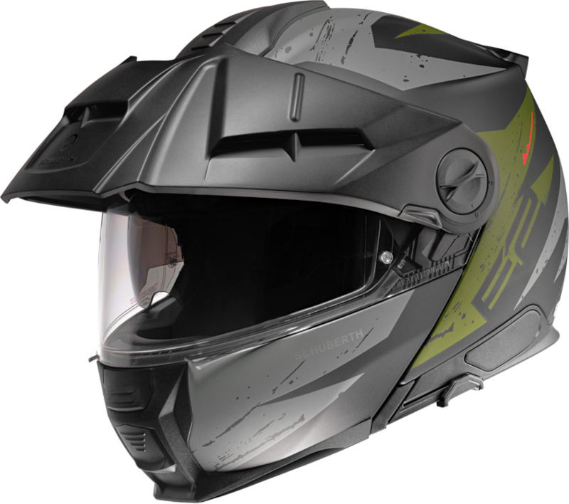SCHUBERTH E2 EXPLORER GREEN MATT/SCHWARZ/GRÜN