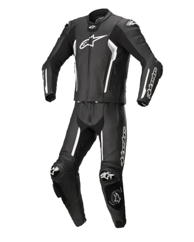 ALPINESTARS MISSILE V2 2PC LEDERKOMBI 2-TEILIG SCHWARZ/WEIß