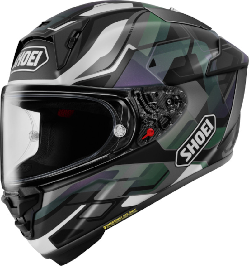 SHOEI X-SPR PRO VALION TC-5 MATT/GRÜN/WEISS/SCHWARZ