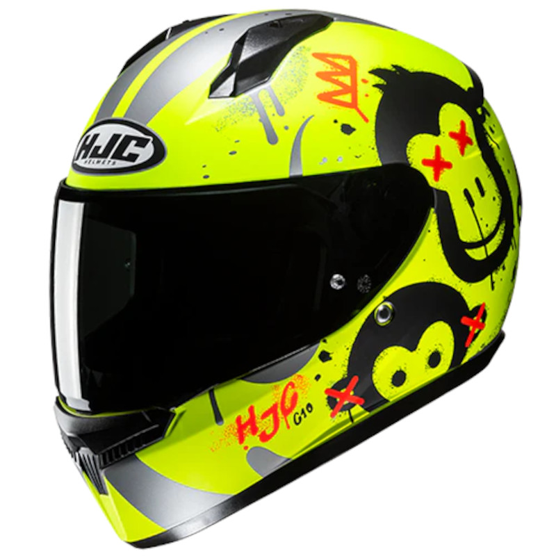 HJC C10 GETI MC3HSF MATT/NEONGELB/SCHWARZ
