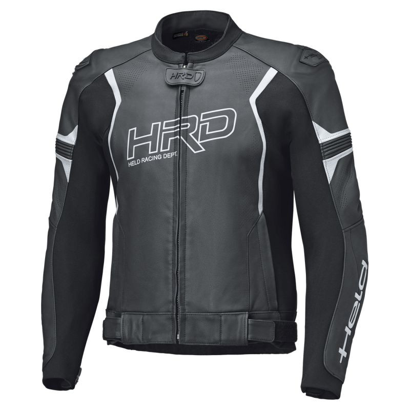 HELD STREET ROCKET 4 TOP LEDERJACKE SCHWARZ/WEIß