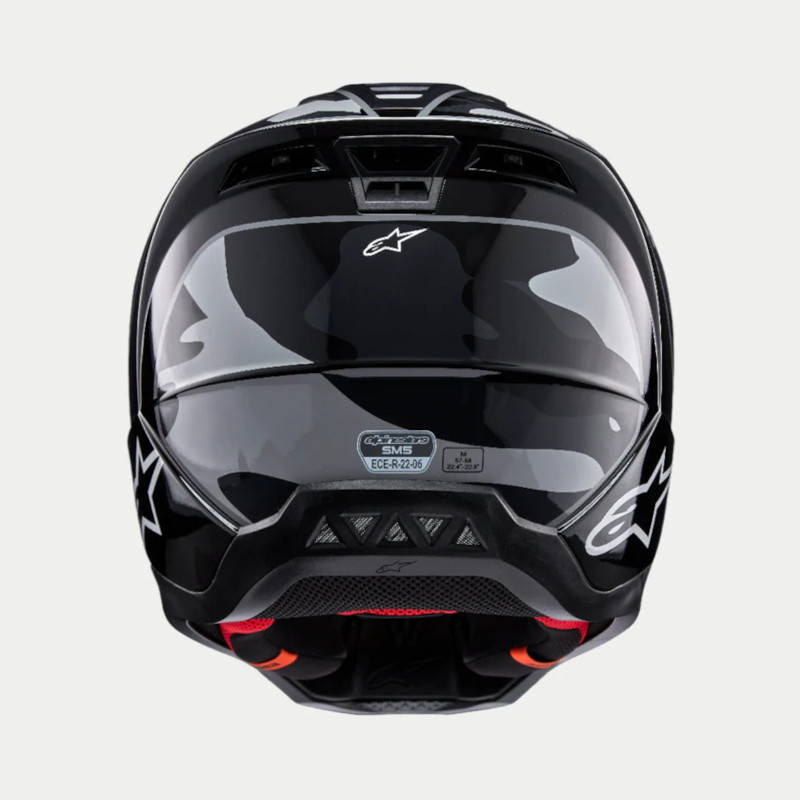 ALPINESTARS S-M5 ROVER 2 HELM ECE 22.06 SCHWARZ/SILBER