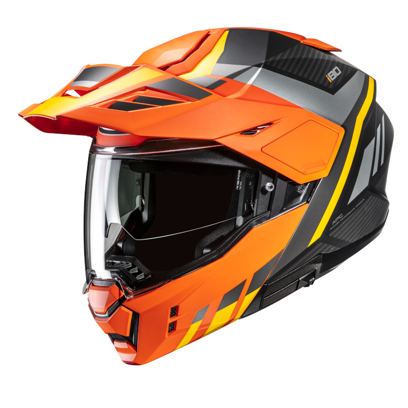 HJC I80 IMES MC7SF ORANGE/SCHWARZ/GRAU