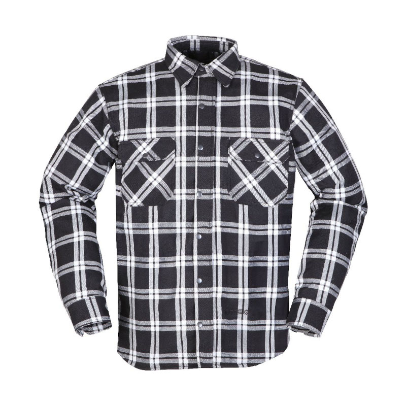 MODEKA COLDEN URBAN SHIRT SCHWARZ/WEIß