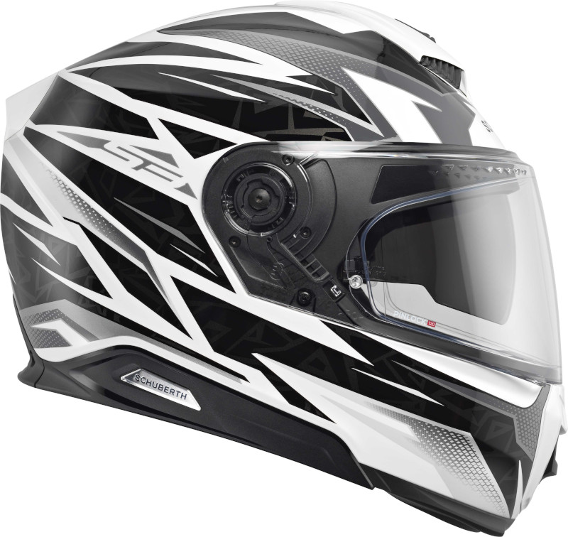 SCHUBERTH S3 THUNDER WEISS SCHWARZ/WEISS