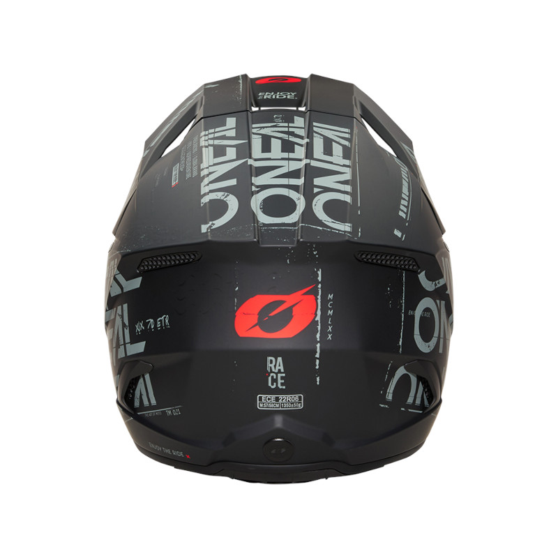 O´NEAL 3SRS 3SERIES STATIC V.25 HELM SCHWARZ/GRAU