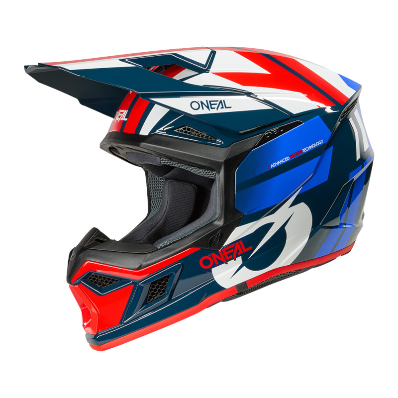 O´NEAL 3SRS 3SERIES RIDE V.26 HELM BLAU/WEISS/ROT