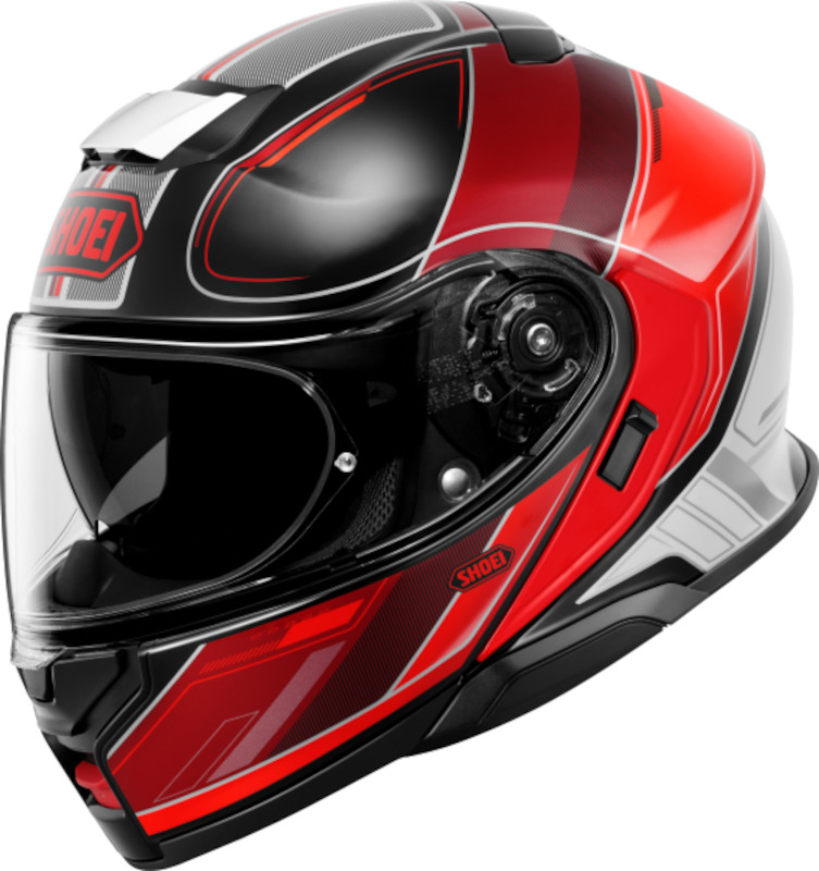 SHOEI NEOTEC 3 SHARPEN TC-1 SCHWARZ/ROT/WEISS