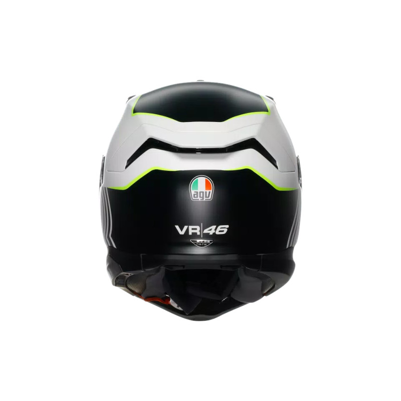 AGV K7 E2206 MPLK SUPER 46 WEISS/SCHWARZ/NEONGELB