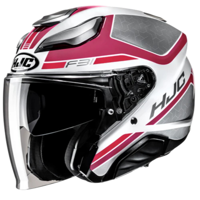 HJC F31 CERON MC8 WEISS/GRAU/PINK