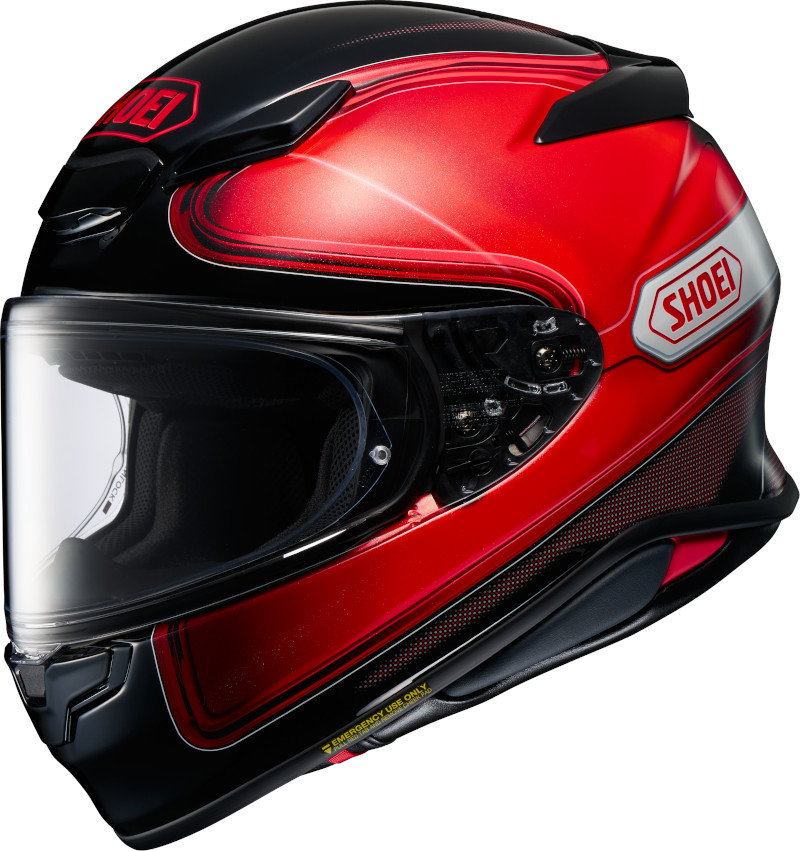 SHOEI NXR 2 SHEEN TC-1 ROT/SCHWARZ