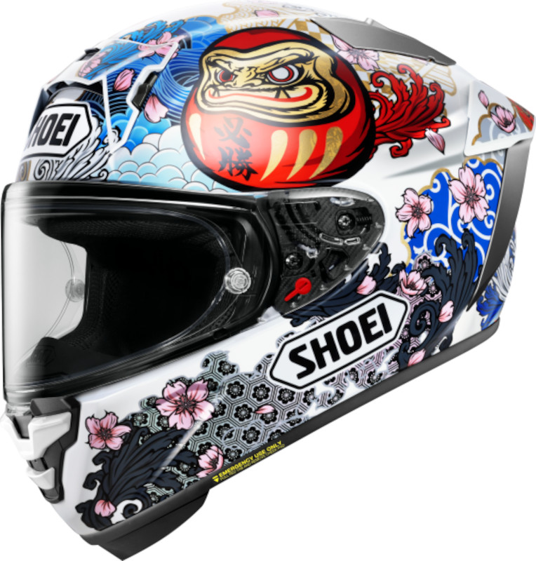 SHOEI X-SPR PRO MARQUEZ MOTEGI 5 TC-6 WEISS/SCHWARZ/ROT/BLAU