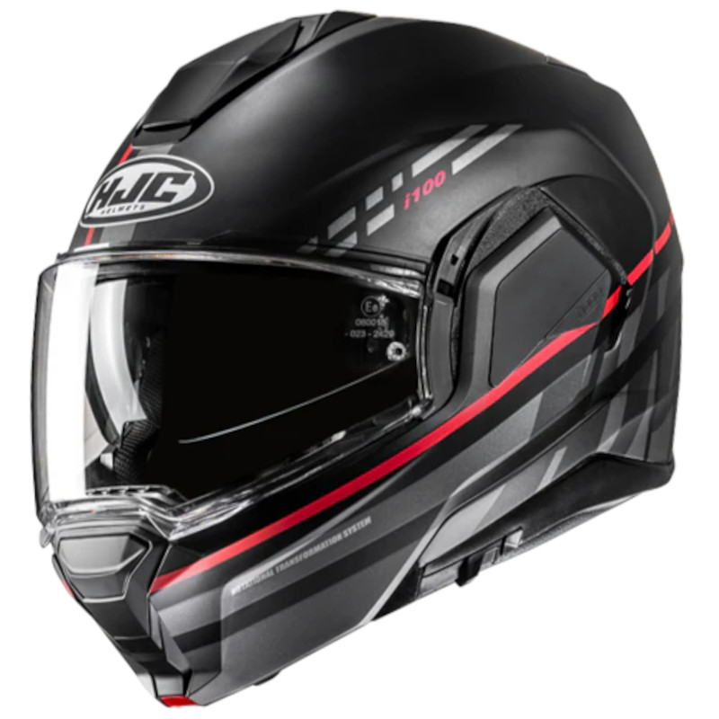 HJC I100 SYSMA MC1SF MATT/SCHWARZ/GRAU/ROT