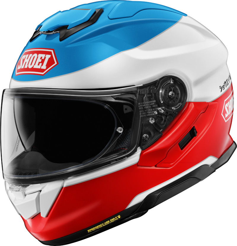 SHOEI GT-AIR 3 LILT TC-10 WEISS/BLAU/ROT