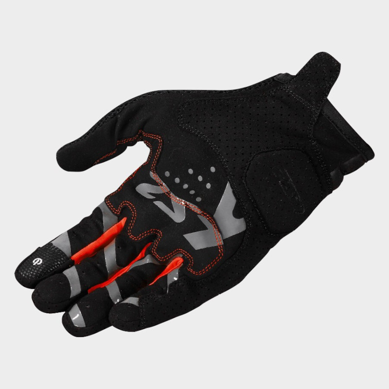 LS2 RAY II HERREN HANDSCHUH SCHWARZ/ROT