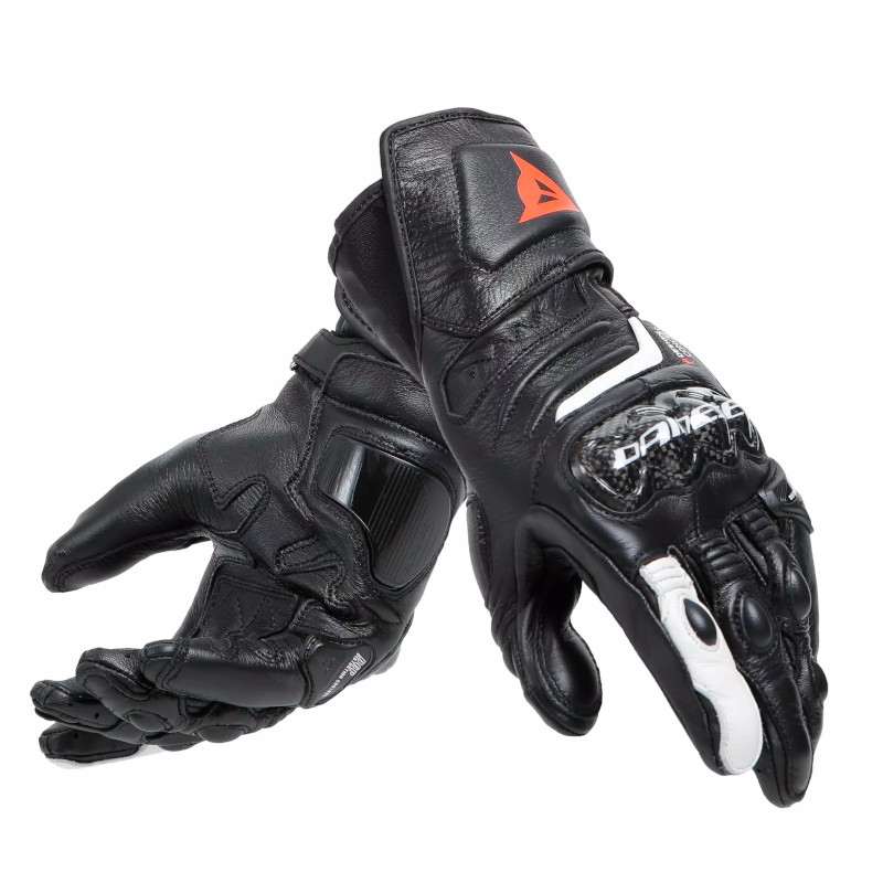 DAINESE CARBON 4 LONG LADY HANDSCHUHE SCHWARZ/WEIß