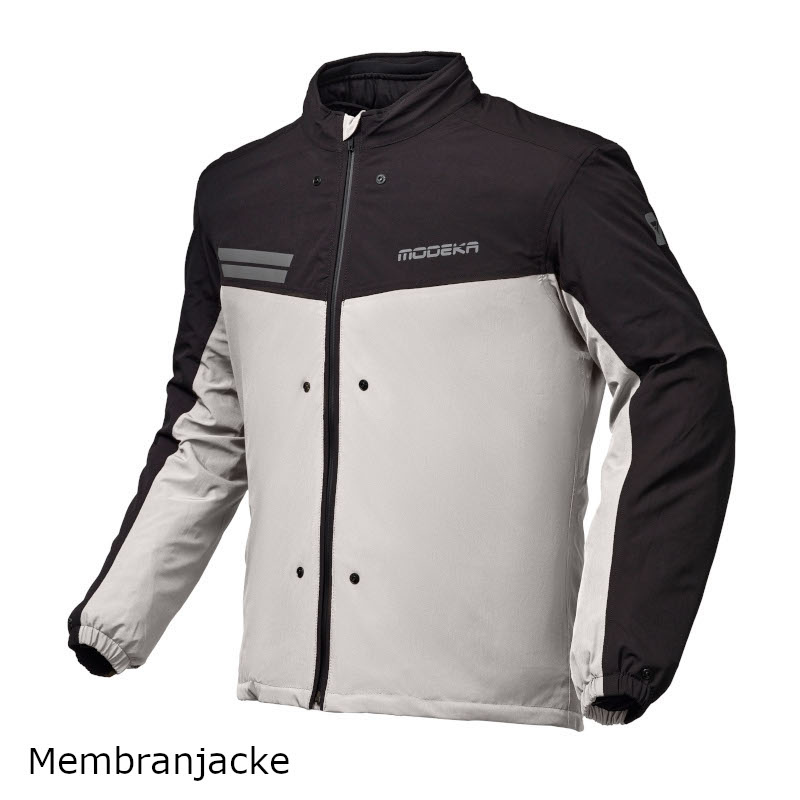 MODEKA ATLAZ JACKE HELLGRAU/SCHWARZ