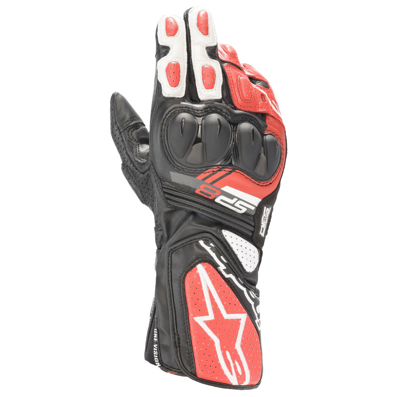 ALPINESTARS SP-8 V3 HANDSCHUH SCHWARZ/WEIß/ROT