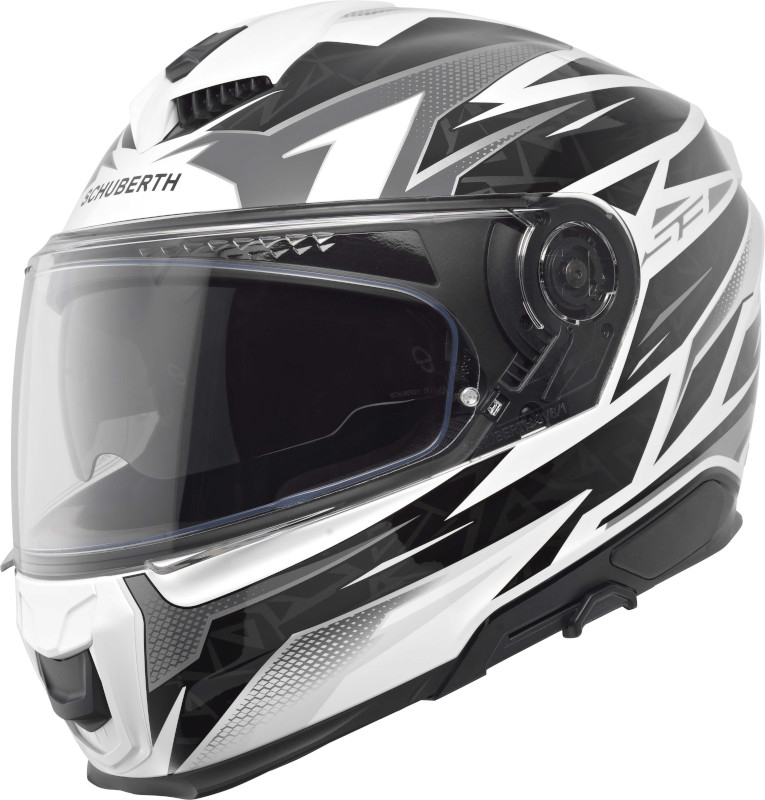 SCHUBERTH S3 THUNDER WEISS SCHWARZ/WEISS