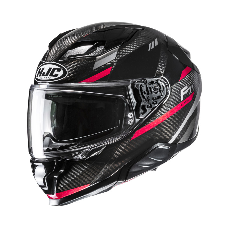 HJC F71 CARBON ESIRA MC1 SCHWARZ/ROT