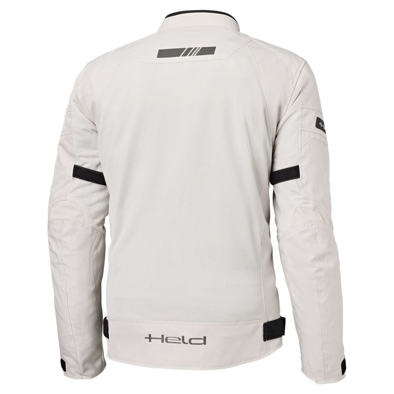 HELD TROPIC 4 TOP TEXTILJACKE GRAU