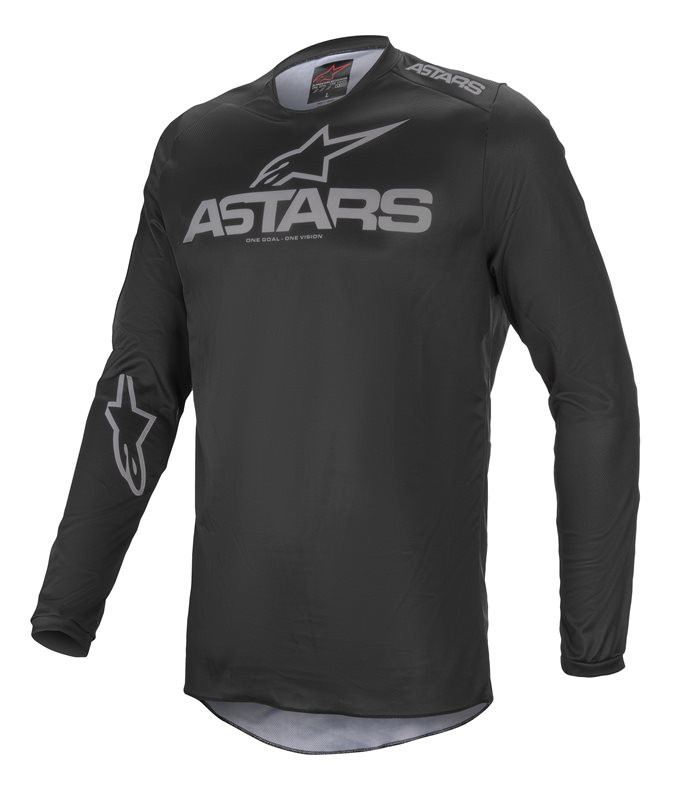 ALPINESTARS FLUID GRAPHITE JERSEY SCHWARZ/GRAU