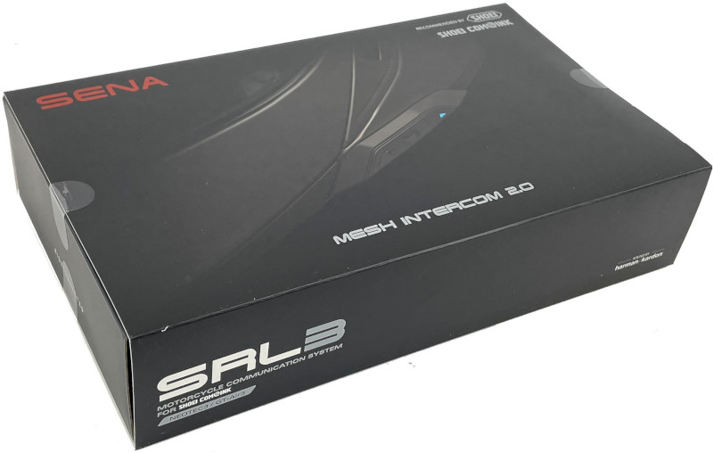 SENA SRL3 KOMMUNIKATIONS SYSTEM FÜR SHOEI NEOTEC 3 / GT AIR 3  SCHWARZ