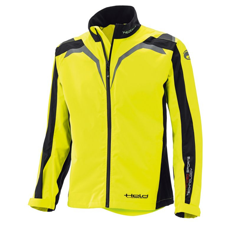 HELD RAINBLOCK 2 TOP 62582 REGENJACKE SCHWARZ/NEONGELB