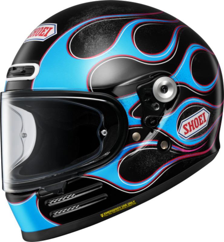 SHOEI GLAMSTER 06 BLAST TC-5 SCHWARZ/WEISS