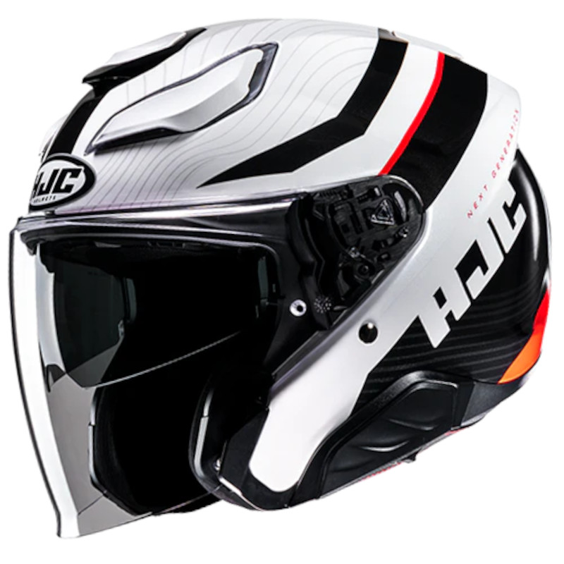 HJC F31 NABY MC1 WEISS/SCHWARZ/ROT