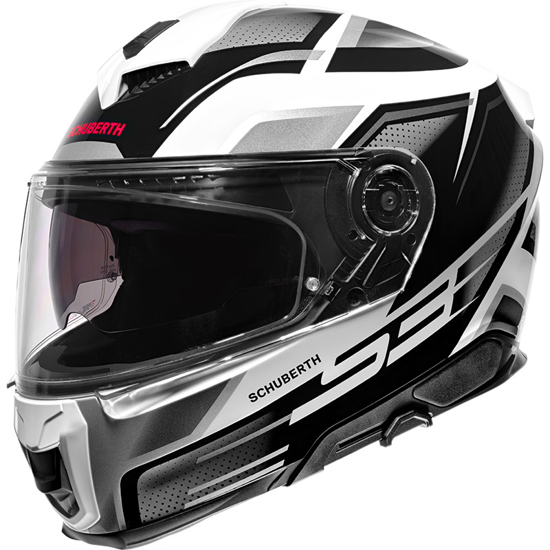 SCHUBERTH S3 STORM SILVER SCHWARZ/WEISS/SILBER