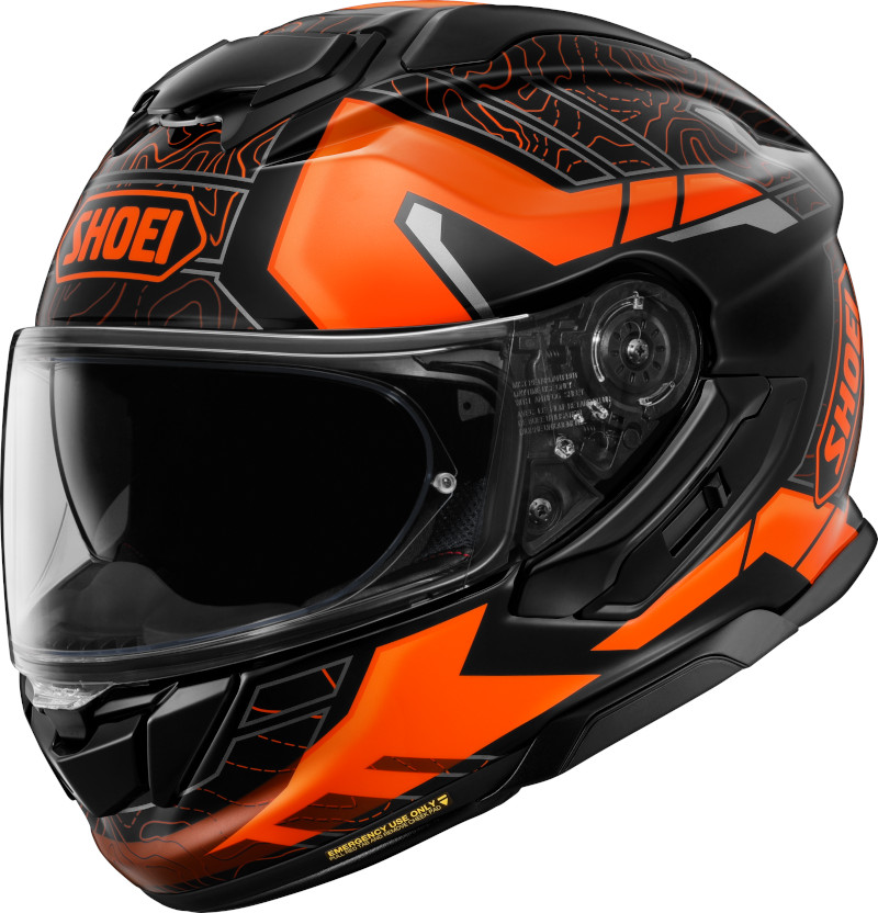 SHOEI GT-AIR 3 HIKE TC-8 SCHWARZ/ORANGE