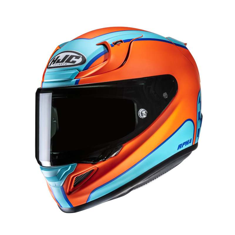 HJC RPHA 12 RESPON MC27SF MATT/SCHWARZ/ORANGE/BLAU