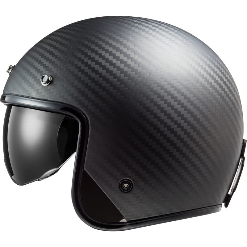 LS2 OF601 BOB II CARBON MATT/CARBON/SCHWARZ