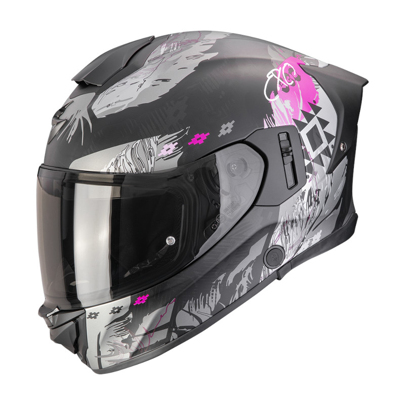 SCORPION EXO-530 AIR HADJI MATT/SCHWARZ/PINK